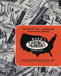 1975 Ajax Wire Specialty Company catalog cover
