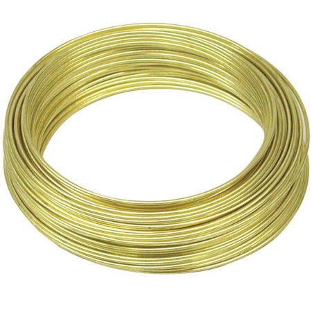 Brass wire for springs