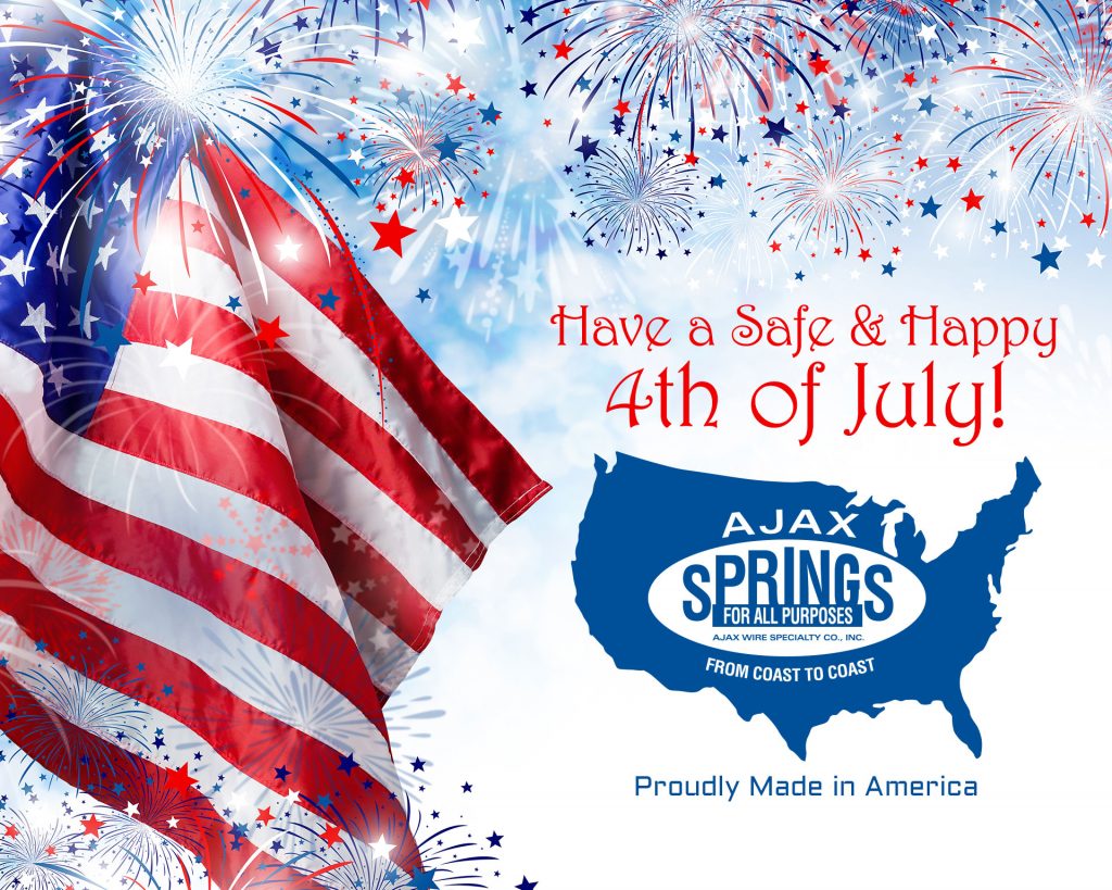 Have a Safe & Happy 4th of July!