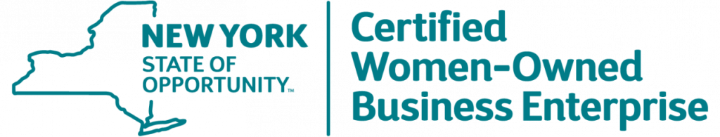 New York State Certified Woman-Owned Business Enterprise Logo