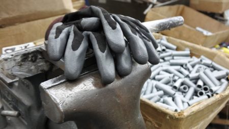 Gloves and springs